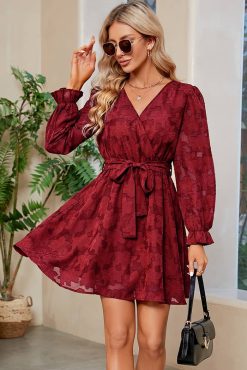 Robe Bohème Burgundy Robe Bohème Burgundy