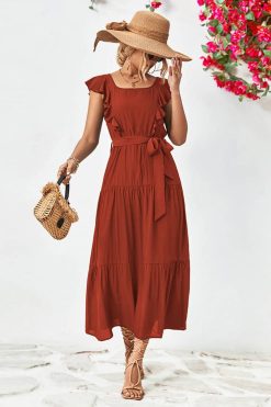 Robe Bohème Chic Couleur Automne Robe Bohème Chic Couleur Automne