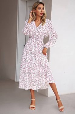 Robe Bohème Chic Fleurs Robe Bohème Chic Fleurs