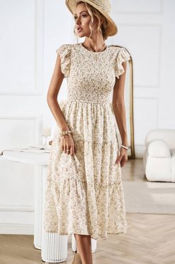 Robe Demoiselle Honneur Fleurie Bohème Robe Demoiselle Honneur Fleurie Bohème