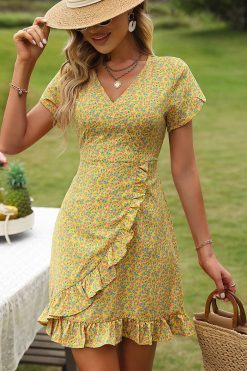 Robe Jaune Bohème Mariage Robe Jaune Bohème Mariage