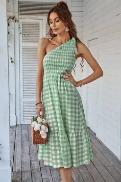 Robe Longue Bohème Vichy Robe Longue Bohème Vichy