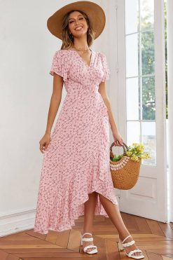 Robe Maxi Femme Bohème Petite Fleur Robe Maxi Femme Bohème Petite Fleur