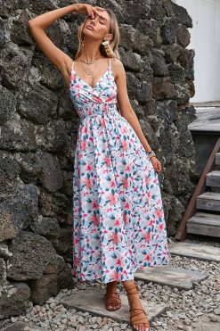 Robe Longue Imprime Bohème Robe Longue Imprime Bohème