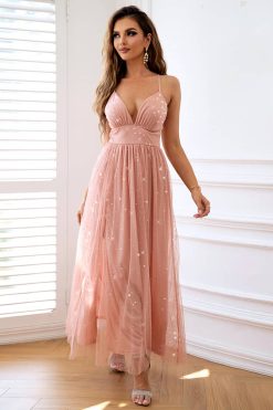 Robe Bohème Chic Rose Robe Bohème Chic Rose
